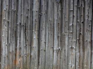 Verwitterte alte Bretterwand