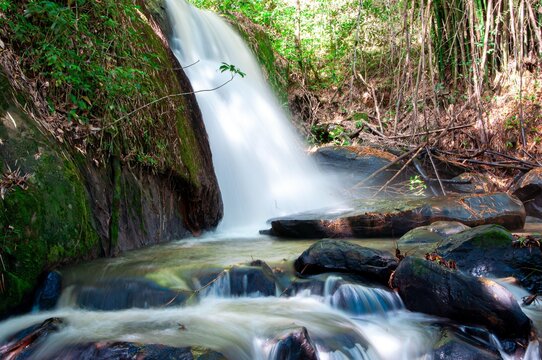 Veil waterfall and clear waters - Powered by Adobe