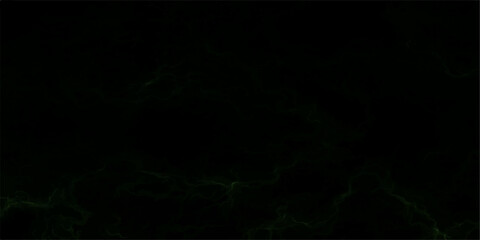 Dark abstract motion background video with green particles and a subtle blue flash of light
