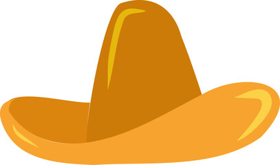 Mexican hat doodle, white background, cultural design, festive flair.