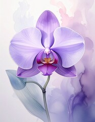 Nebelorchidee – geheimnisvolle Blüte im Dunst
