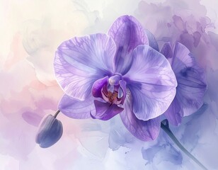 Nebelorchidee – geheimnisvolle Blüte im Dunst
