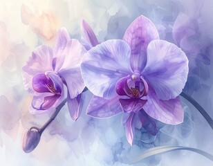 Nebelorchidee – geheimnisvolle Blüte im Dunst