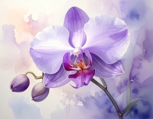 Nebelorchidee – geheimnisvolle Blüte im Dunst