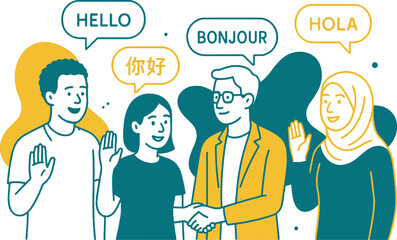 Global Communication and Diversity Connecting Through Different Languages
