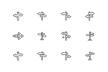 Direction Arrow Icon Bundle Set, Forward Navigation Arrow Icons Collection, Minimal Directional Arrow Symbol Pack, Modern Forward Arrow Icon Set, UI UX Direction Arrow Icons