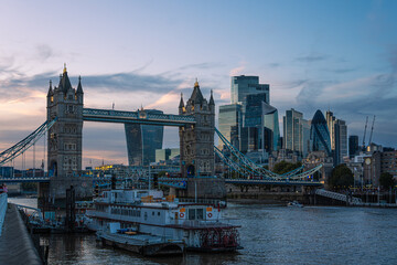 Obraz premium Tower Bridge London Evening