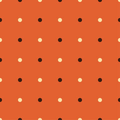 seamless polka dots pattern abstract background for fabric surface design packaging vector illustration
