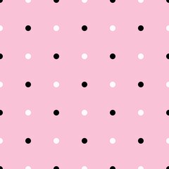 seamless polka dots pattern abstract background