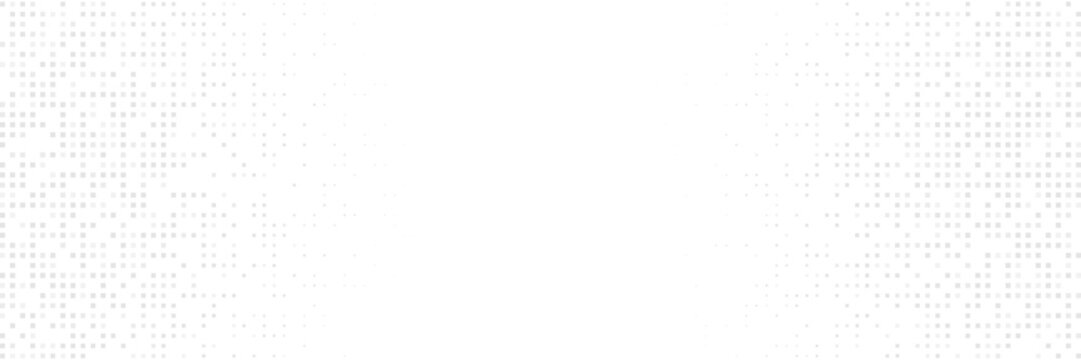 White tech background with pixelated square pattern. Abstract business texture with light pixels. Clean digital template for technology or data design. Vector Illustration.