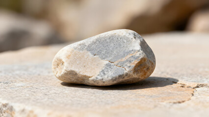 Natural Stone on Flat Surface