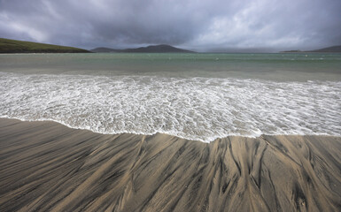 Sand Patterns on Horgabost Beach, Isle of Harris, Scotland