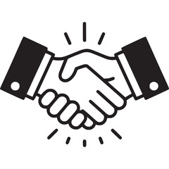 Obraz premium Vector art of seamless black floral pattern on light background