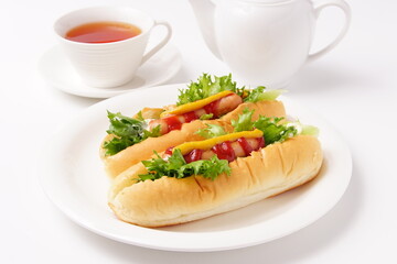 おいしいホットドッグ