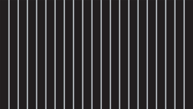 Modern Black and White Thin Vertical Stripes Pattern Background