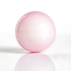 Obraz premium pink crystal ball