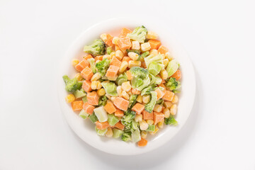 冷凍ミックス野菜（ニンジン　コーン　ブロッコリー）