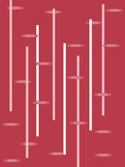 Abstract Seamless Pattern with feminine energy