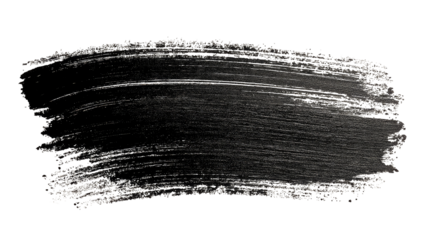 Dark gray paint stroke with glittery edges