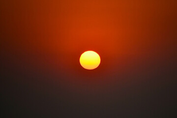 태양, 석양, sky, 일출, 바다, orange, red, 네이처, 대양, 수평선, yellow, beautiful, 저녁, 햇빛