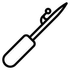 Seam ripper icon
