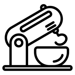 Dough hook icon