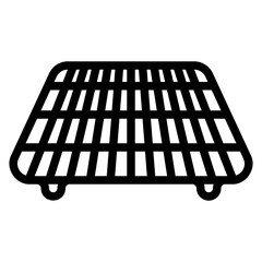 Cooling rack icon