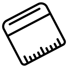 Dough scraper icon
