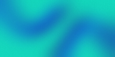 blue green gradient abstract background with subtle noise texture