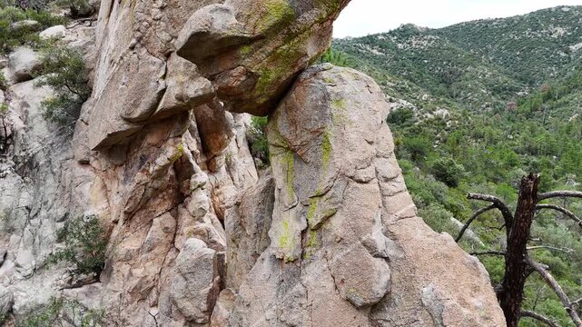 Window in Stone on Catalina Highway - Mount Lemmon - Tucson, Arizona