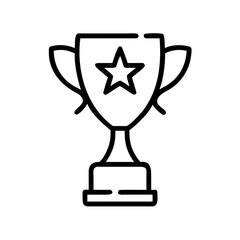 Trophy symbolizing achievement and recognition