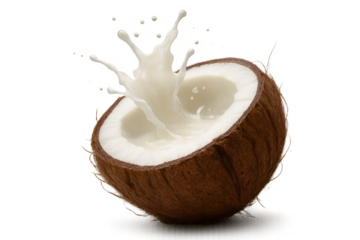 coconut milk splash