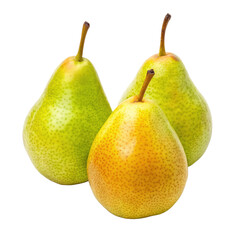 Set of three fresh pear fruits groups png pear fruits png fresh pears png ripe pears png tropical fruit png healthy pears png transparent background image