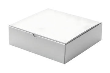 Collection of blue abstract shapes isolated on transparent background for design