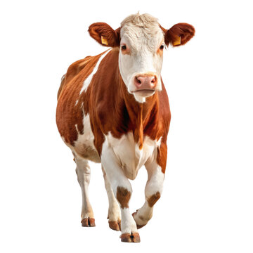 Simmental cattle running png simmental png cattle png cow png livestock png running png farm png animal png transparent background