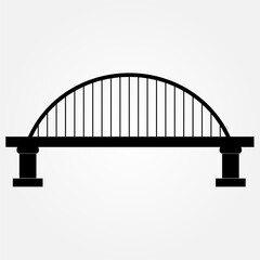 bridge icon symbol illustration vector eps10 logo template design pattern seamless bright minimal design flat design realistic style simple design modern design