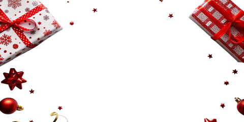 frame with red hearts