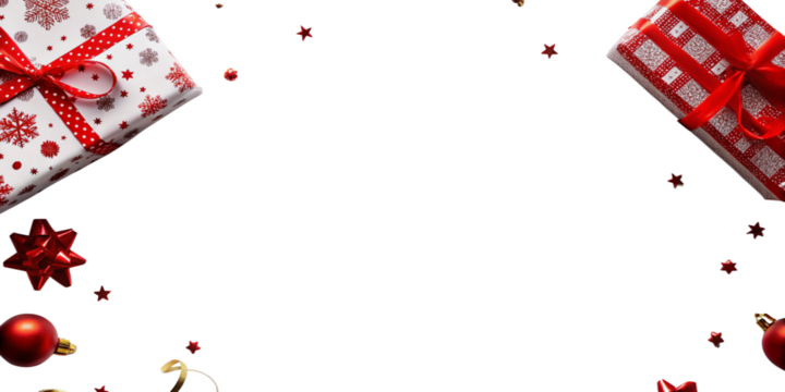 frame with red hearts - Powered by Adobe