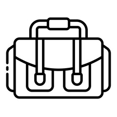 camera bag icon for carrying gear during photo shoot