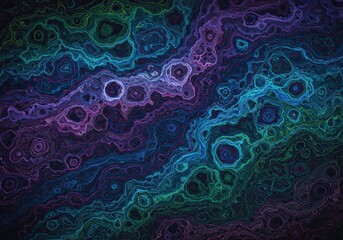 Psychedelic style dreamy background