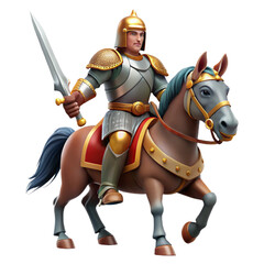 Fototapeta premium knight in armour