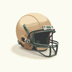 Fototapeta premium american football helmet