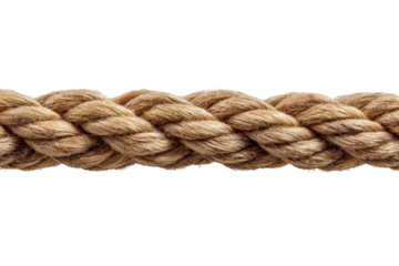 Close up macro shot of thick twisted nautical manila rope texture background