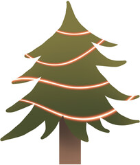 vector christmas tree