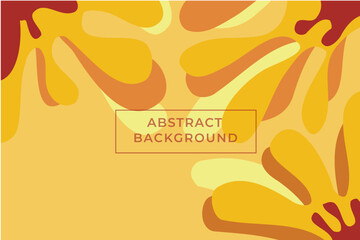 yellow modern abstract shape wavy gradient background design