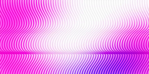 Vibrant pink and purple abstract wavy lines background