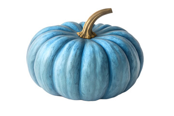 “Blue Pumpkin PNG – Unique Halloween Vegetable Isolated”

