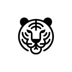 Bold Tiger Head Logo Design for Modern Branding