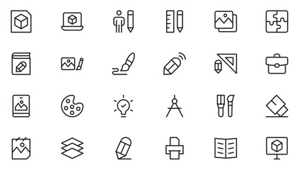 Line icon set 02