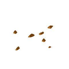 Chocolate cookie crumb